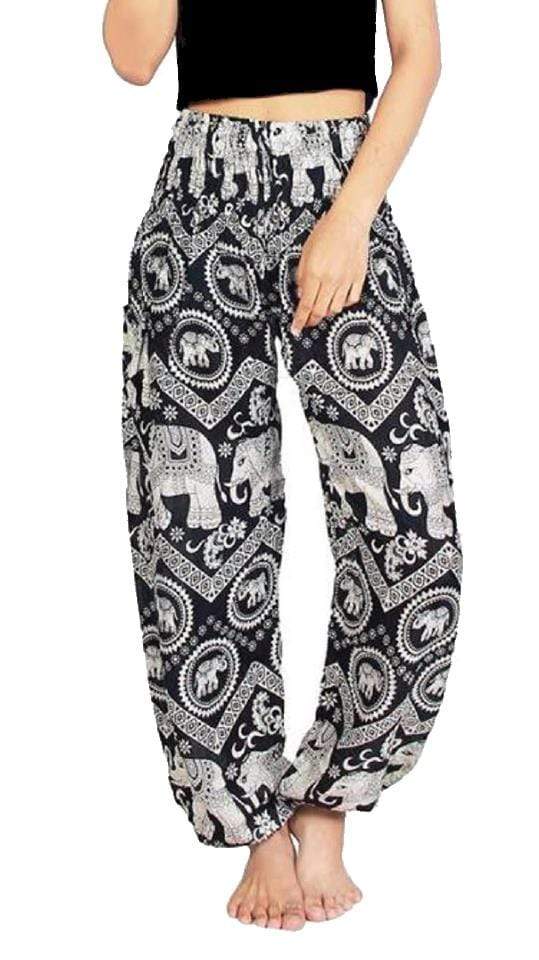 Lay Chang Chain Purple Elephant Pants - Elephant Shirt Store