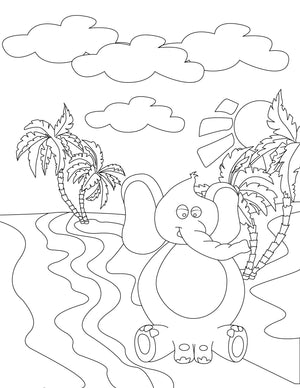 Elephant Coloring Page 5/2/2022