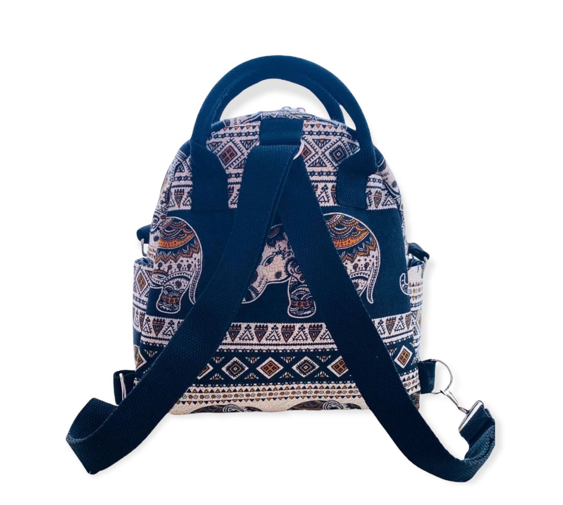 elephant print mini backpack Tophit Elephant Backpack