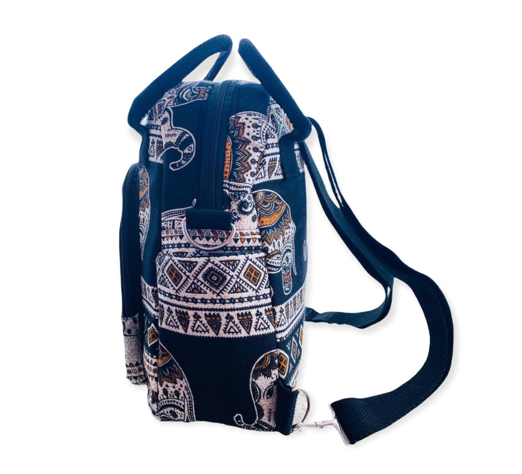 elephant print mini backpack Tophit Elephant Backpack
