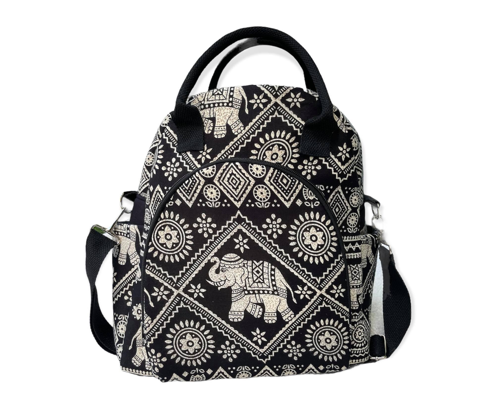 Stamp Elephant Backpack
