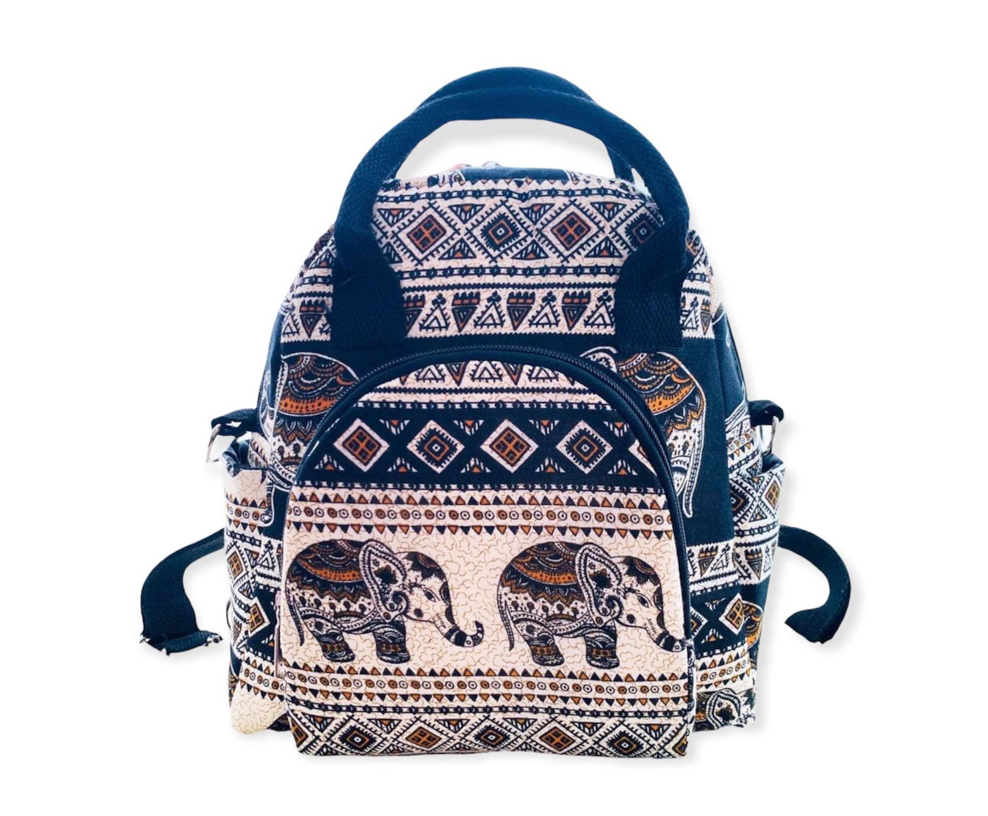 elephant print mini backpack Tophit Elephant Backpack