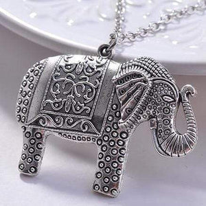 Elephant Shirt Store Accessories Charming Elephant Pendant with Chain