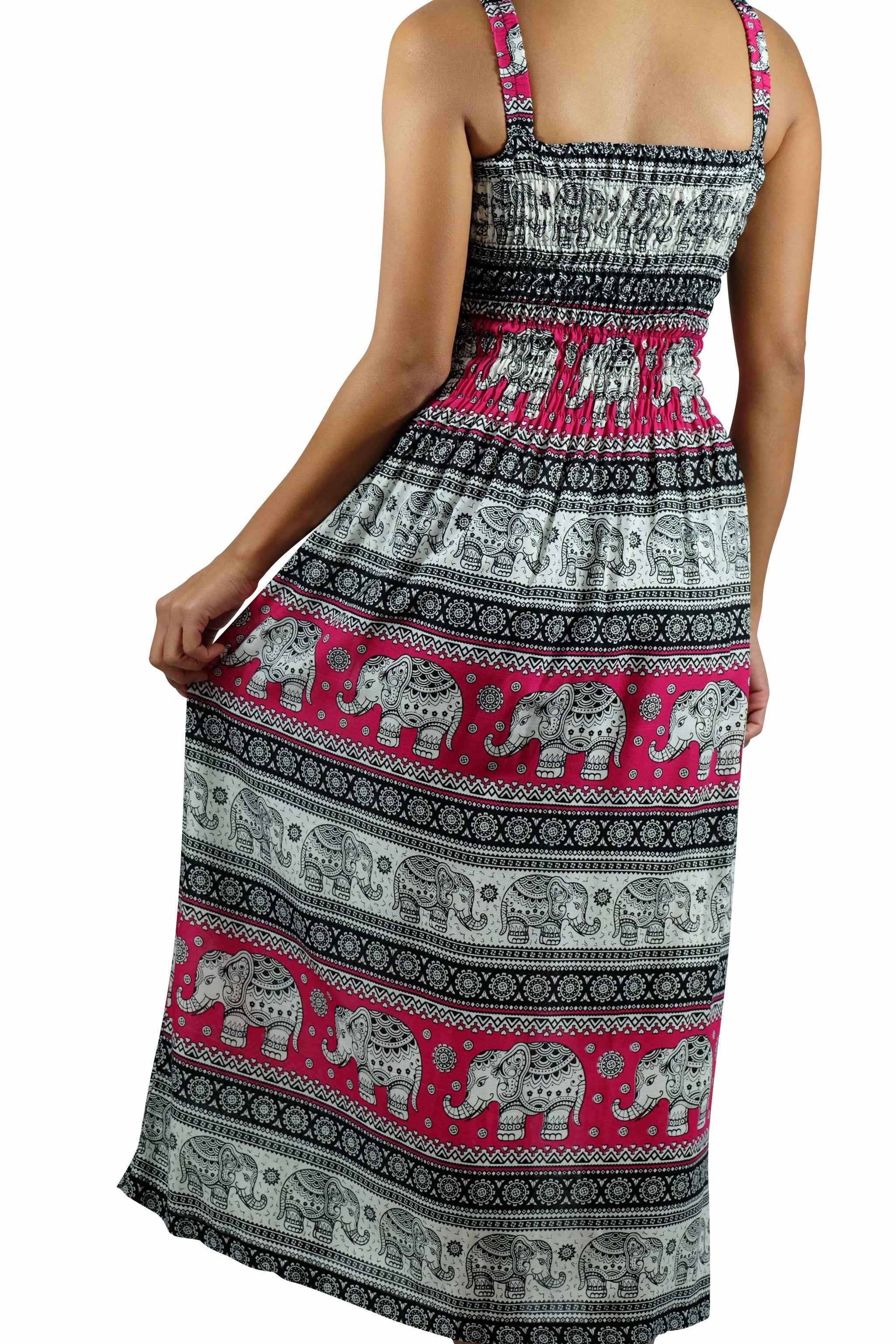 pink elephant dress Pink Elephant Ruffle Playtime Dress