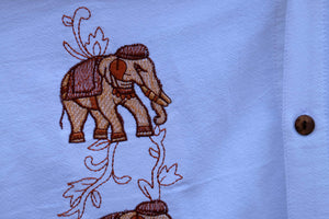 Elephant Shirt Store Shirt Gaai Chaang Elephant Shirt - Gold