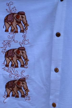Elephant Shirt Store Shirt Gaai Chaang Elephant Shirt - Gold