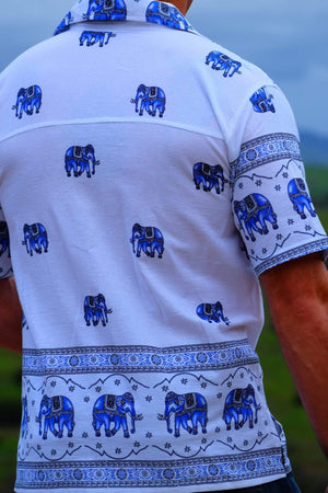 Original Elephant Shirt - Blue
