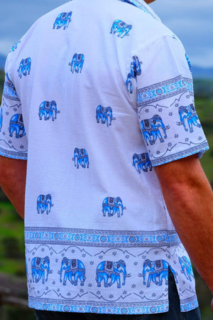 Original Elephant Shirt - Sky Blue