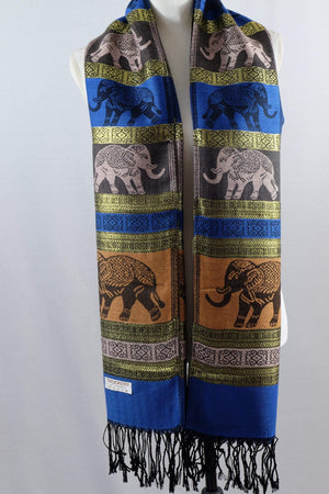 Elephant Shirt Store Women's B Chang Tong Elephant Print Pashmina