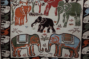 Scenic Elephant Pashmina