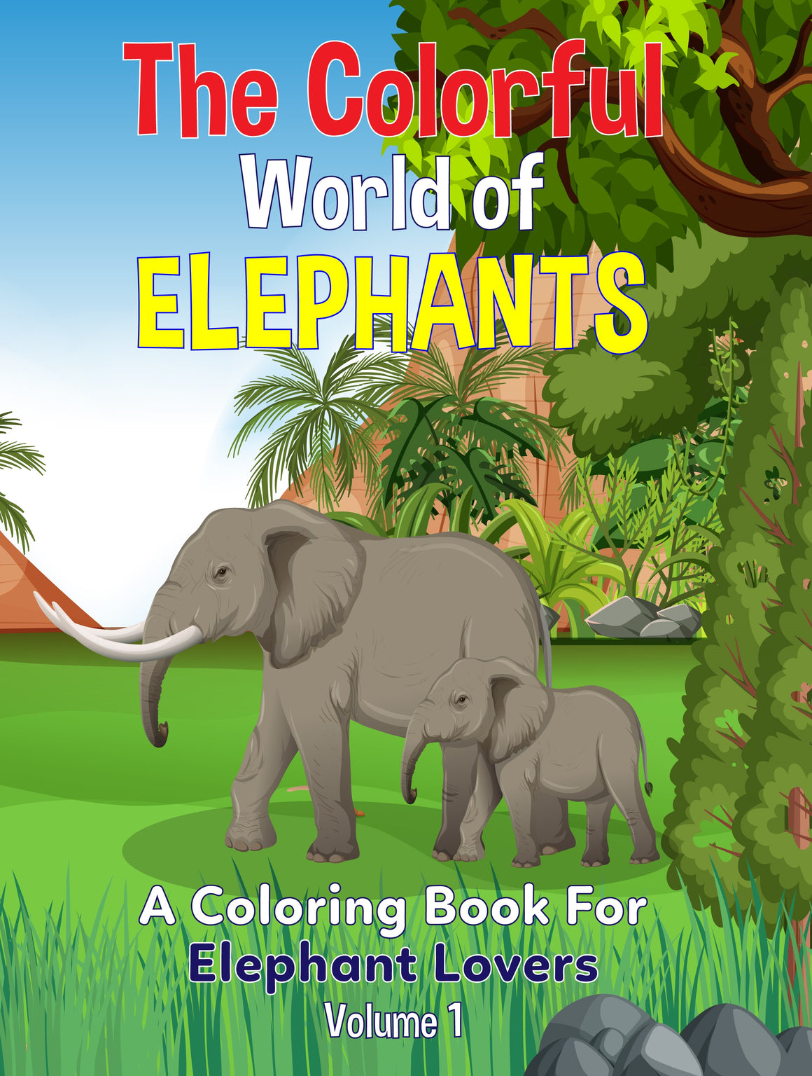 The Colorful World of Elephants Volume 1